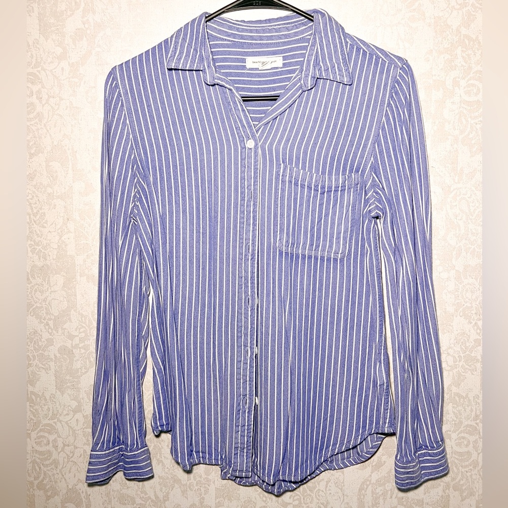Casual button-down top